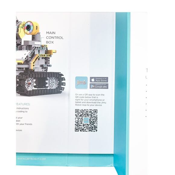 UBTECH Jimu Robot BuilderBots Kit - Interactive STEM Robotics Set - Picture 4 of 10